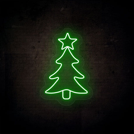 Christmas Tree Neon Sign | NEON SIGNO® Custom Neon Signs