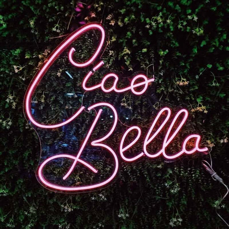 Ciao Bella Neon Sign | NEON SIGNO® Custom Neon Signs