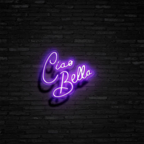 Ciao Bella Neon Sign | NEON SIGNO® Custom Neon Signs