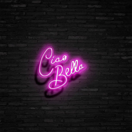 Ciao Bella Neon Sign | NEON SIGNO® Custom Neon Signs