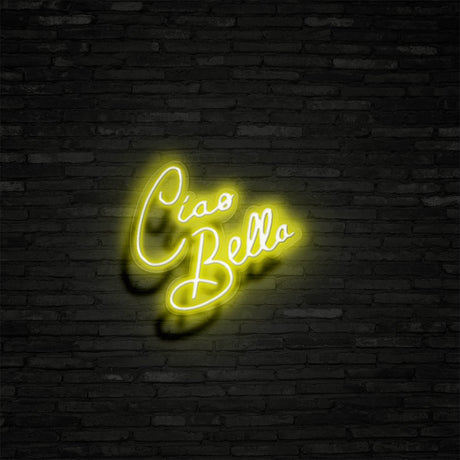 Ciao Bella Neon Sign | NEON SIGNO® Custom Neon Signs