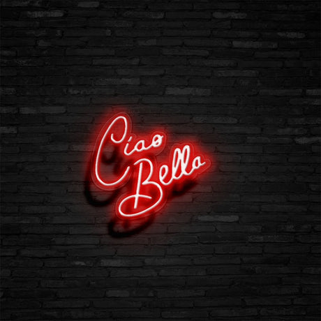 Ciao Bella Neon Sign | NEON SIGNO® Custom Neon Signs