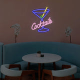 Cocktails Neon Sign | NEON SIGNO® Custom Neon Signs