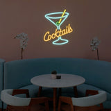 Cocktails Neon Sign | NEON SIGNO® Custom Neon Signs