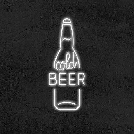 Cold Beer Neon Sign | NEON SIGNO® Custom Neon Signs