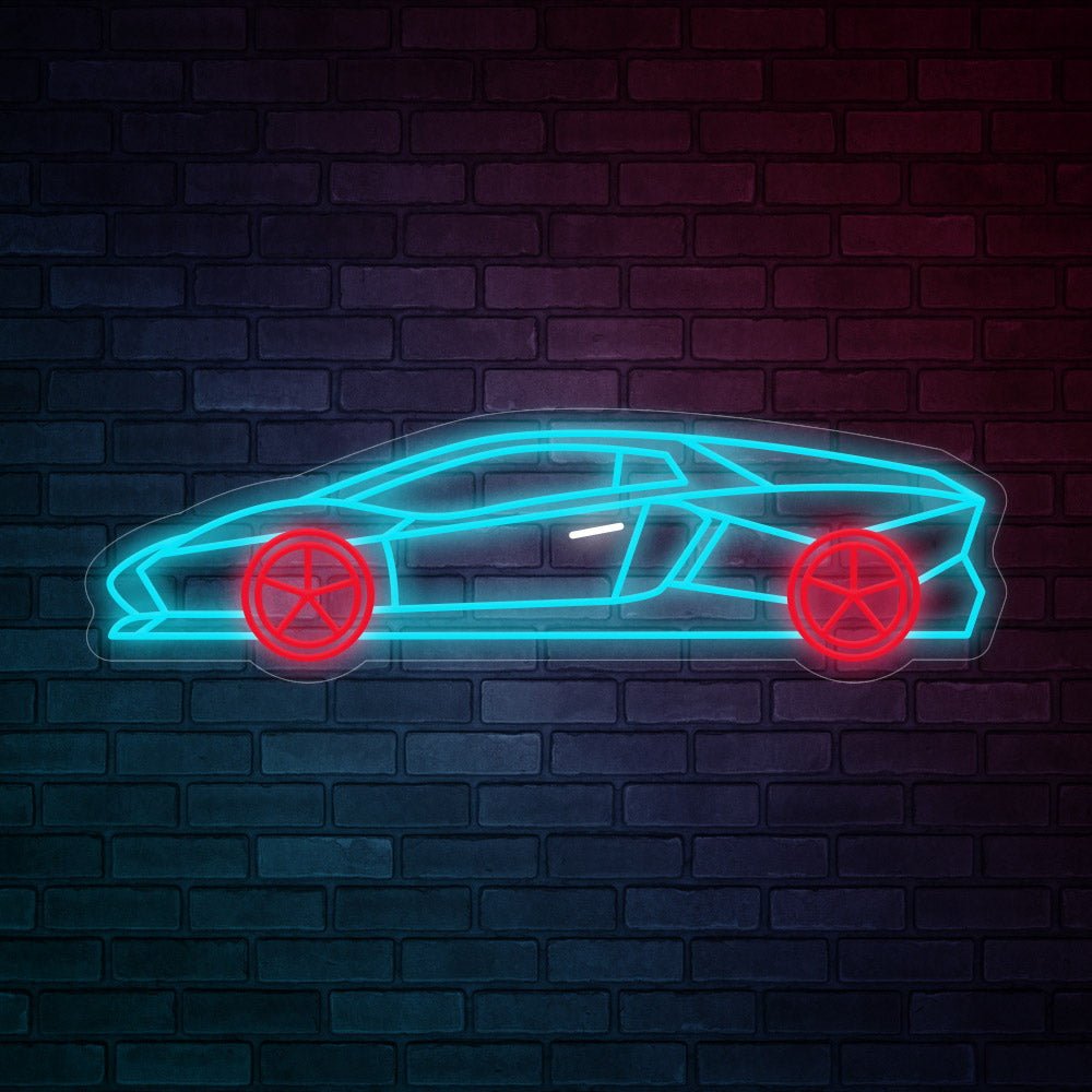 Cool Car Neon Sign | NEON SIGNO® Custom Neon Signs