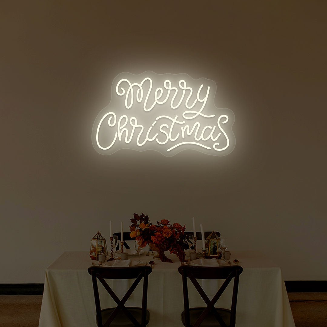 Cool Merry Christmas Neon Sign | NEON SIGNO® Custom Neon Signs