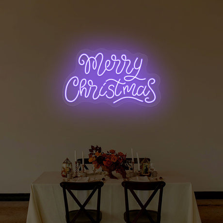 Cool Merry Christmas Neon Sign | NEON SIGNO® Custom Neon Signs