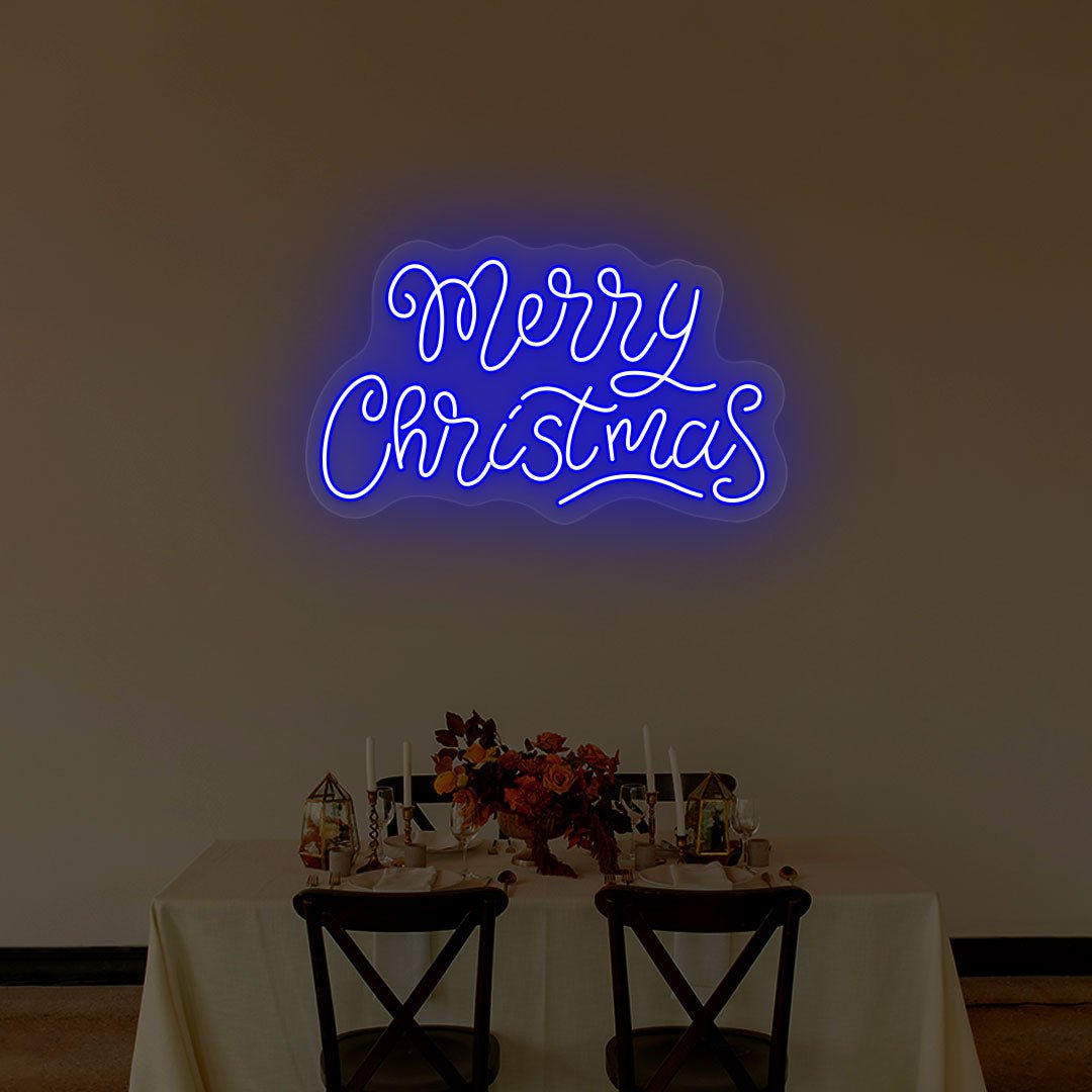 Cool Merry Christmas Neon Sign | NEON SIGNO® Custom Neon Signs