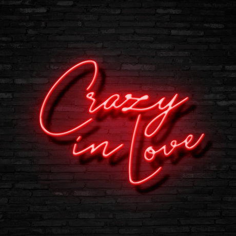 Crazy in Love Neon Sign | NEON SIGNO® Custom Neon Signs