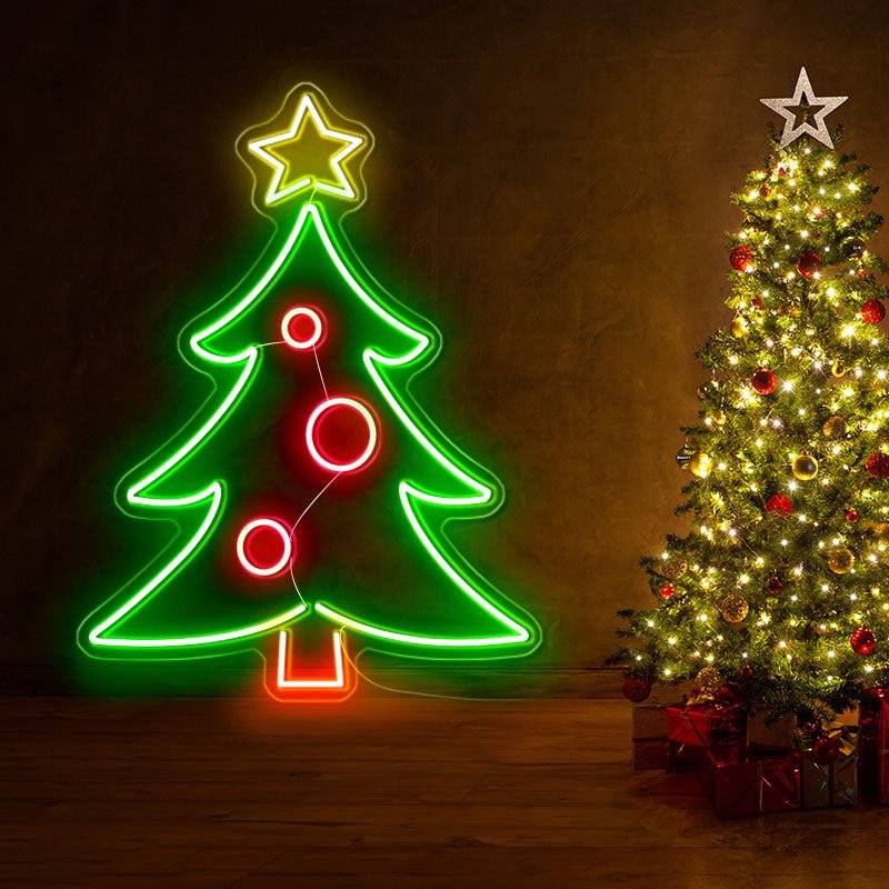 Creative christmas tree star neon decorations – NEON SIGNO®