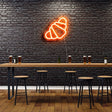 Croissant Neon Sign | NEON SIGNO® Custom Neon Signs