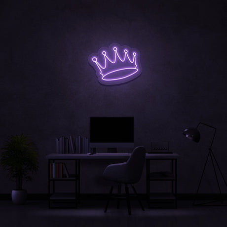 Crown Neon Sign | NEON SIGNO® Custom Neon Signs