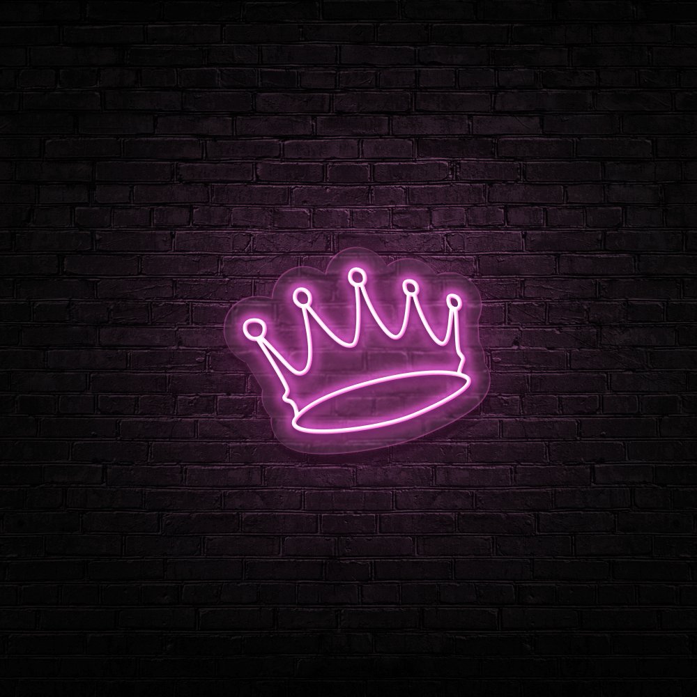 Crown Neon Sign | NEON SIGNO® Custom Neon Signs