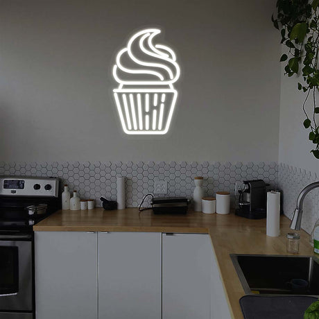 Cupcake Neon Sign | NEON SIGNO® Custom Neon Signs
