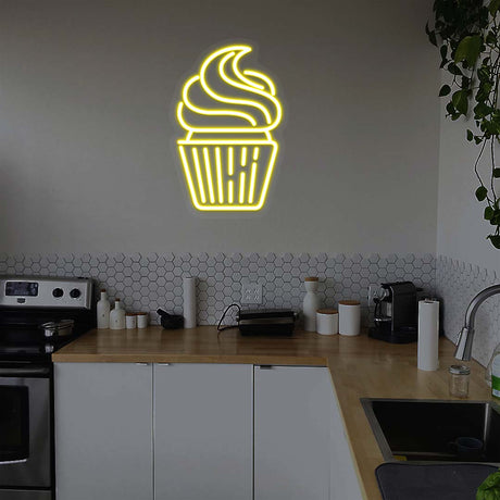 Cupcake Neon Sign | NEON SIGNO® Custom Neon Signs