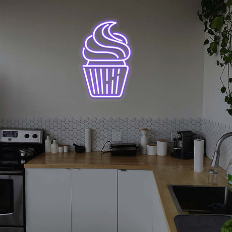 Cupcake Neon Sign | NEON SIGNO® Custom Neon Signs