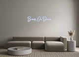 Custom Neon: Benos On Davos | NEON SIGNO® Custom Neon Signs