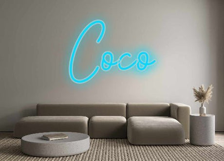 Custom Neon: Coco | NEON SIGNO® Custom Neon Signs
