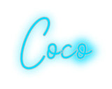 Custom Neon: Coco | NEON SIGNO® Custom Neon Signs