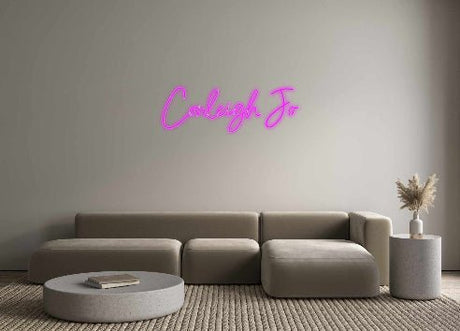 Custom Neon: Conleigh Jo | NEON SIGNO® Custom Neon Signs
