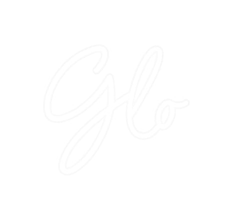 Custom Neon: Glo | NEON SIGNO® Custom Neon Signs