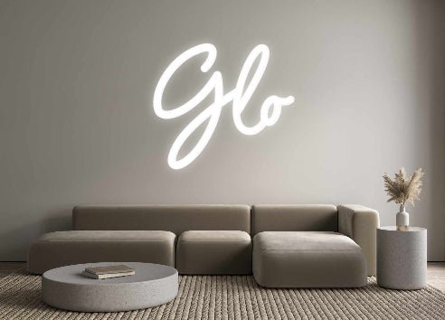 Custom Neon: Glo | NEON SIGNO® Custom Neon Signs