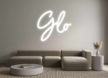 Custom Neon: Glo | NEON SIGNO® Custom Neon Signs