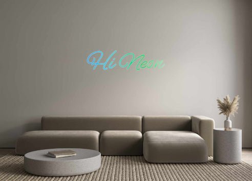 Custom Neon: Hi Neon | NEON SIGNO® Custom Neon Signs