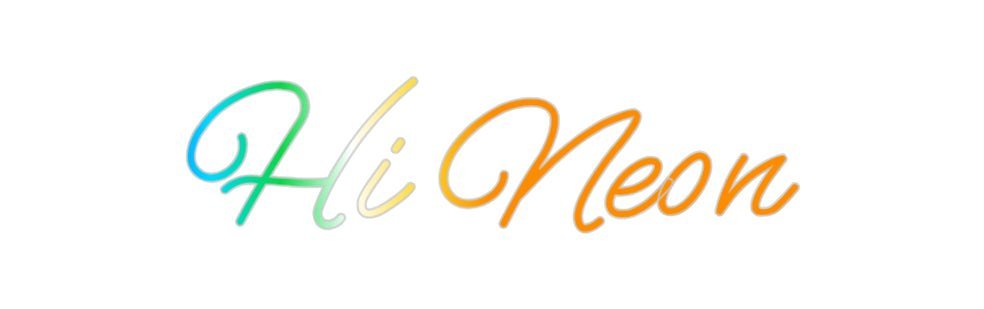Custom Neon: Hi Neon | NEON SIGNO® Custom Neon Signs