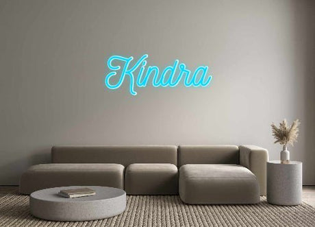 Custom Neon: Kindra | NEON SIGNO® Custom Neon Signs