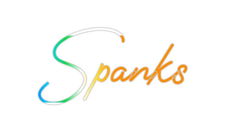 Custom Neon: Spanks | NEON SIGNO® Custom Neon Signs