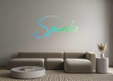 Custom Neon: Spanks | NEON SIGNO® Custom Neon Signs