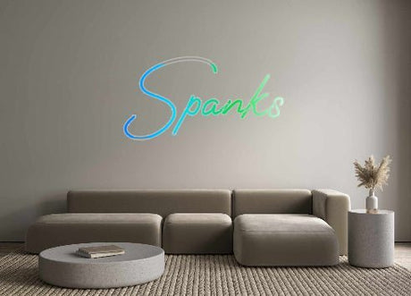 Custom Neon: Spanks | NEON SIGNO® Custom Neon Signs