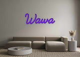 Custom Neon: Wawa | NEON SIGNO® Custom Neon Signs