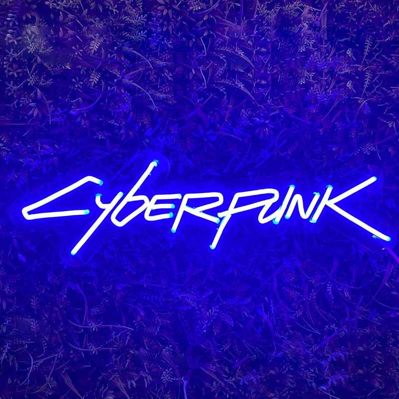 Cyberpunk Neon Sign | NEON SIGNO® Custom Neon Signs