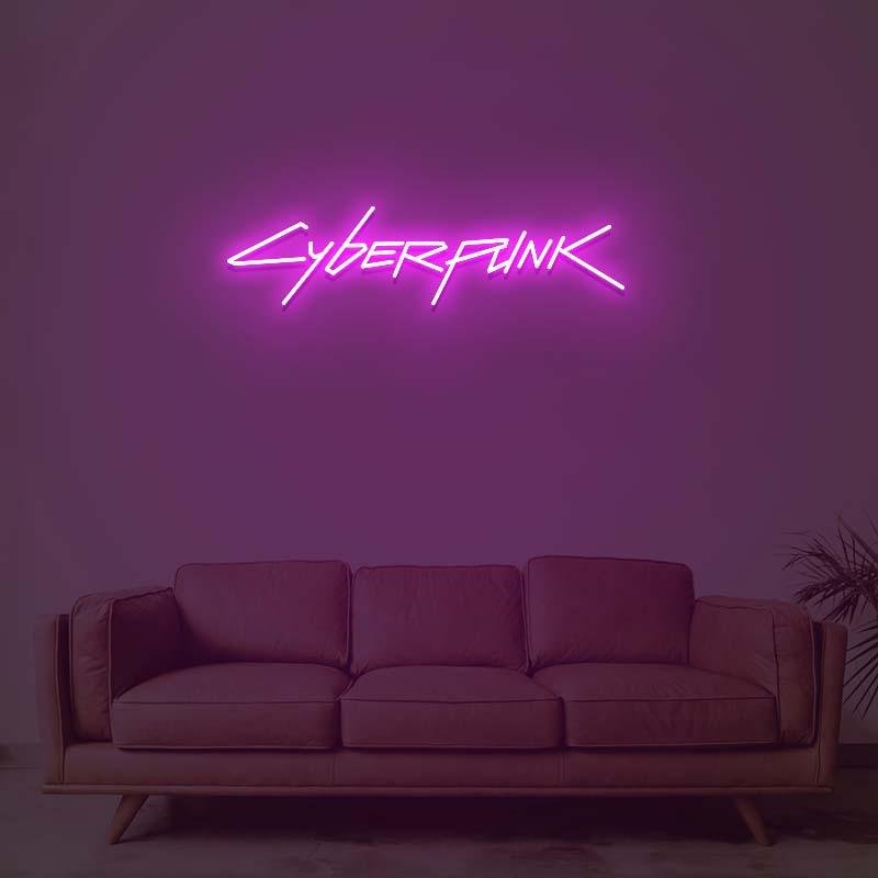 Cyberpunk Neon Sign | NEON SIGNO® Custom Neon Signs