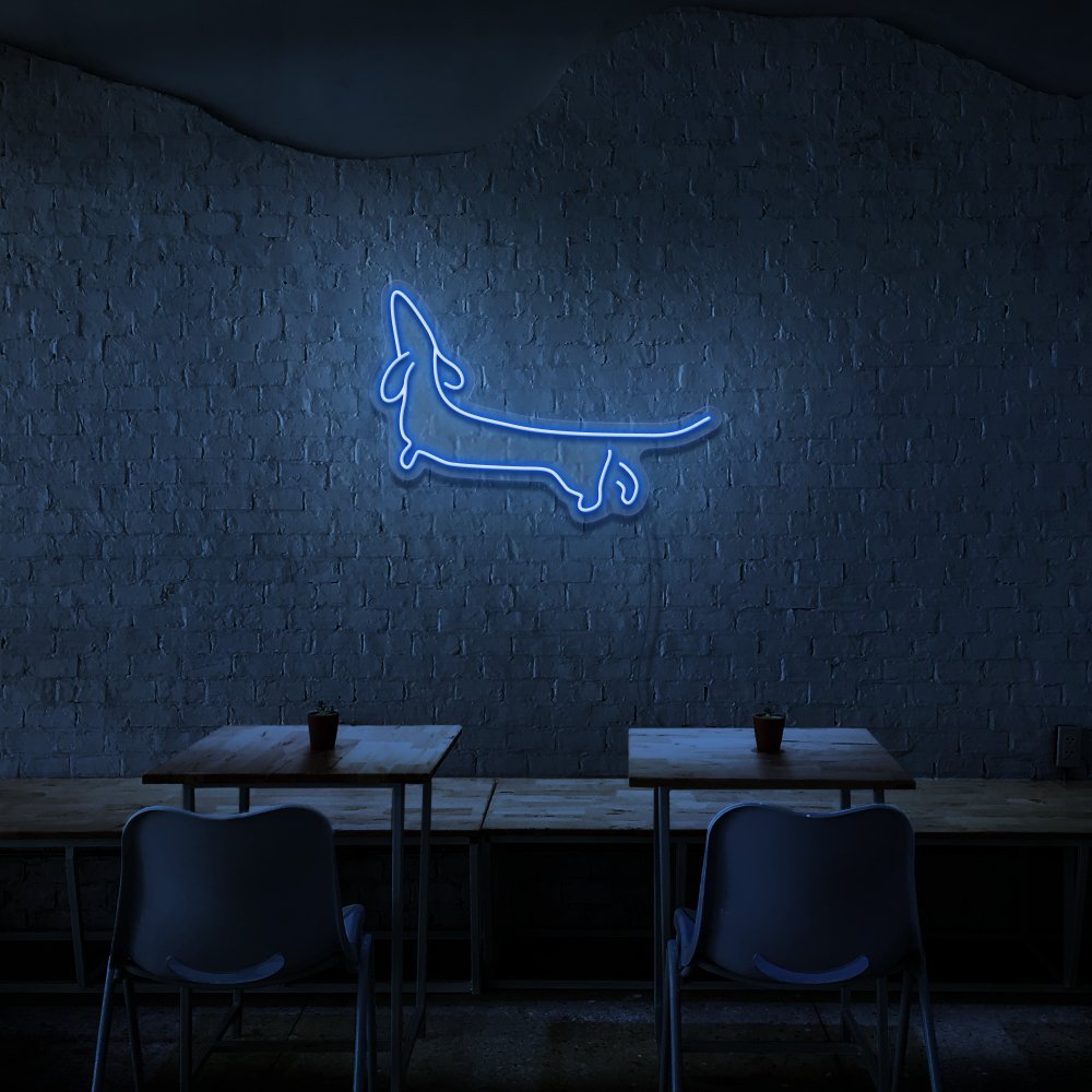 Dacheshund Neon Sign | NEON SIGNO® Custom Neon Signs