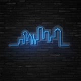 Dallas City Neon Sign | NEON SIGNO® Custom Neon Signs