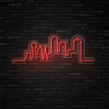 Dallas City Neon Sign | NEON SIGNO® Custom Neon Signs