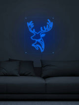 Deer Head Neon Sign | NEON SIGNO® Custom Neon Signs