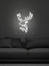 Deer Head Neon Sign | NEON SIGNO® Custom Neon Signs