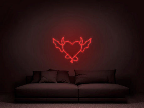 Devil Angel And Demon Neon Sign | NEON SIGNO® Custom Neon Signs