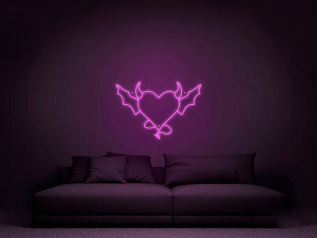 Devil Angel And Demon Neon Sign | NEON SIGNO® Custom Neon Signs