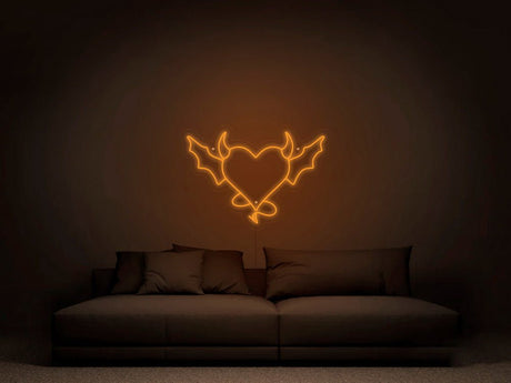 Devil Angel And Demon Neon Sign | NEON SIGNO® Custom Neon Signs