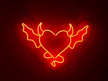 Devil Angel And Demon Neon Sign | NEON SIGNO® Custom Neon Signs