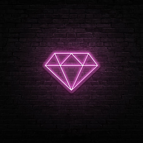 Diamond Neon Sign | NEON SIGNO® Custom Neon Signs