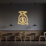 Dollar Neon Sign | NEON SIGNO® Custom Neon Signs