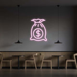 Dollar Neon Sign | NEON SIGNO® Custom Neon Signs