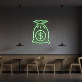 Dollar Neon Sign | NEON SIGNO® Custom Neon Signs